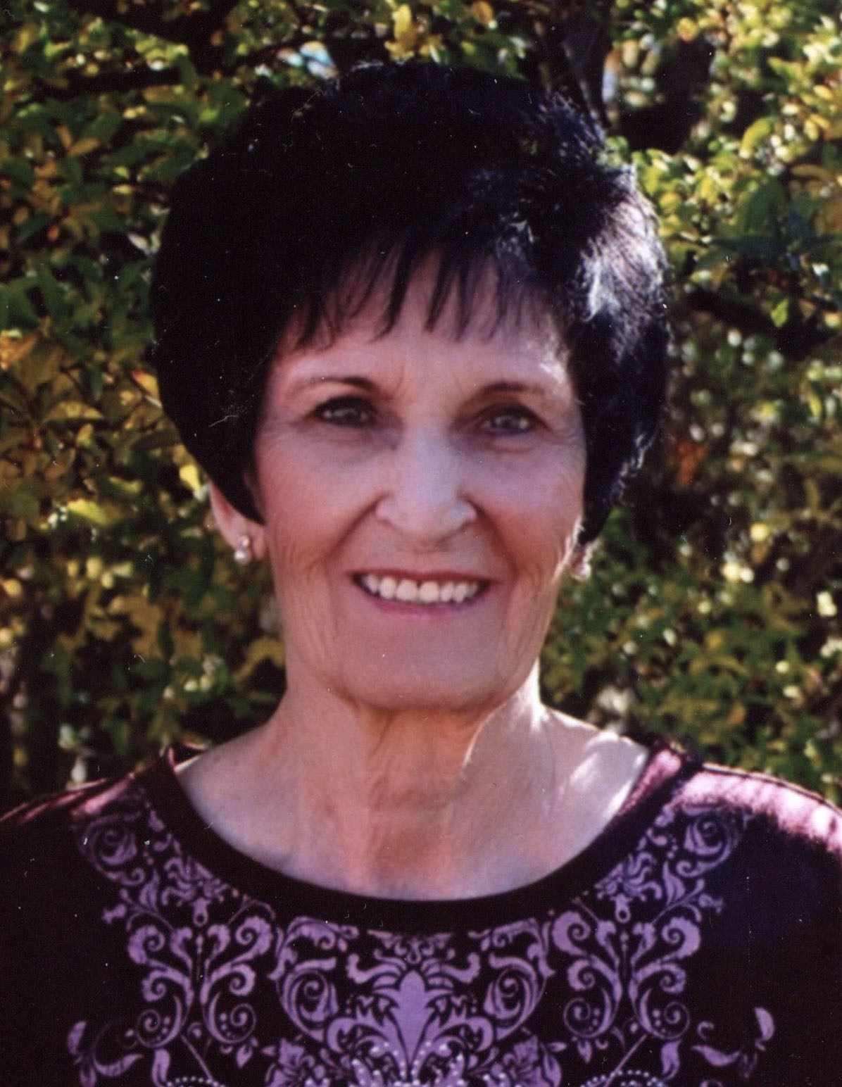 Velda Hunsaker Barras obituary photo
